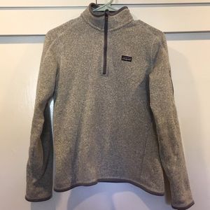 Patagonia gray and lavender jacket